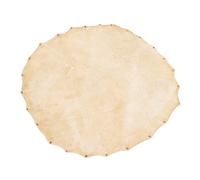 Zerodis 12.6in Goat Skin Head for Shaman Drums, Replacement for Bongo and Djembe Doumbek