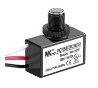 Zerodis 120-277V Dusk to Dawn Sensor Photoelectric Switch Light Photocell Sensor Lighting Switch
