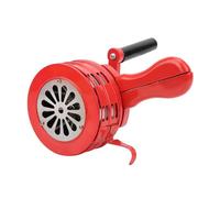 Zerodis 120db Hand Crank Siren, Easy to Operate Loud Sound Metal Construction with Portable Design for Factories, Schools, Troops, Disaster Relief Manually Operated Siren Air Horn