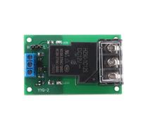 Zerodis 12V Relay Module 5V Relay 24V High Low Actuator Optocoupler Isolation 30A One Way Module with Black Barrier Terminal for DC5V DC12V DC24V (12VDC)