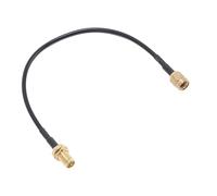 Zerodis 15 Cm SMA Man with Coaxial Female with Low Antenna Extension Loss RG174 with Stable Yield for the Trust Signal of Trust Transfer Signal
