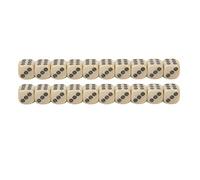 Zerodis 16mm Six Sided Dice with Pearl Grain Circle Dots for Board Games