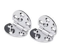 Zerodis 180 Degree Hinges Copper Table Hinges 2PCS 45 X 30 X 1.5 Mm Rotating Folding for Sewing Machine Table and Folding Tabletop Smooth Opening Flexible Use