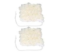 Zerodis 2 in 1 Wash and Showerball Bath Face Washing Showerball Gentle Cleansing Bath Sponge Time and Space Saving Shower Ball Bathing Accessories for Women and Men 2 in 1 Wash and