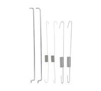 Zerodis 2 Sets Governor Rods and Springs, Governor Link Rods with Speed Control Spings and Throttle Return Springs Gasoline Engine Replacement Parts Compatible with GX140 GX160 GX200