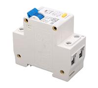 Zerodis 20A Type A RCCB DIN Rail Circuit Breaker 30mA Leakage Protection with Overload Short Circuit Protection for Home Engineering