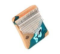 Zerodis 21 Keys C Tone Thumb Piano Beech Wood Finger Piano with Tuning