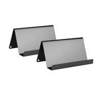 Zerodis 2PCS Card Display Organizer, Business Cards Holders with Adjustable Design for Various Sizes for Office Desks, Meeting Rooms, Professional Settings