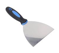 Zerodis 2PCS Putty Scraper, Stainless Steel Spatula Set with Mirror Polishing for Repairing Drywall Applying Plaster Removing Wallpaper (5 Inch)