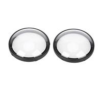 Zerodis 2PCS Sports Camera Lens Cover, Anti Scratch Protective Caps HD Optical Glass with Metal Frame for Action Camera Accessories