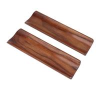 Zerodis 2PCS Sushi Plate Long Rectangle Wood Japanese Serving Platter for Cracker Party Style, Zerodisq387a9d2r0