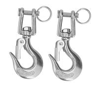 Zerodis 304 Stainless Steel Lifting Clevis Hook, 150-1500 Kg Capacity