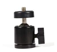 Zerodis 360 Degree Ball Head, Tripod Ball Head Compact Mini Bracket Mount for Cameras and Projectors, 360 Degree Rotation and Anti-Skid Design, Easy to Install