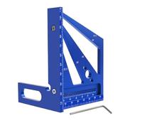 Zerodis 3D Angle Measuring Ruler, Aluminum Alloy Carpenter Square with (#2)
