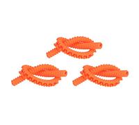 Zerodis 3Pcs Oven Shelf Cover Silicone Anti Scalding Oven Rack Protector Oven Shelf Cover Protector 3pcs Oven Rack Shield Silicone Anti Scalding Oven Rack Protector(orange)