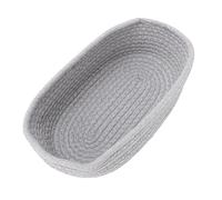 Zerodis 3pcs Woven Storage Baskets Cotton Rope Baskets Organizer with Natural Rustic Charm for Shelves Closet Pantry Toys (S M L)