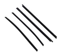 Zerodis 4Pcs Weatherstrip Kit, Rubber Window Seal 2005-2015 | Double Cab Belt Strip Replacement, and Noise Control, Dust Barrier, Tool Free Swap, For Truck Owners