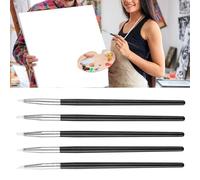 Zerodis 5 -breast Ceramic Clay Clay Sculpture Tools, Calicone Brush Pen for Training and Softened, Ideal for Artists and Laboratories, material:, size: 17 * 0.5 * 0.1 Cm