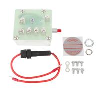 Zerodis 518APH 12, Heavy Duty 12V Magnetic Switch, Ideal for Bandit Chippers RVs, Industrial Grade Shunt Trip Protection, ABS + Metal Alloy Construction, Manual Reset with Clear Status