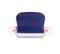 Zerodis 6 Hole Punch 6-Hole Paper Punch Puncher 7mm Punching Depth 5 Sheets A4 Paper with Metal Structure and Debris Collection Base for A4 A5 B5 DIY Binding Report File Data