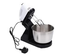 Zerodis 7-Speed Compact Stand Mixer Small Kitchen Mixer with Stainless Steel Bowl for Baking Cakes Bread Cookies Pastry