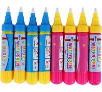 Zerodis 8pcs Water Doodle Pens, Water Mat Pens Water Drawing Play Tool Toy for Water Drawing Mat