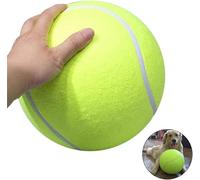 Zerodis 9.5" Large Tennis Ball Pet Toy Mega Jumbo Dogs Play Supplies Fun Outdoor Sports Beach Cricket