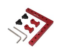 Zerodis 90 Degree Positioning Tool, Aluminum Alloy Right Angle Clamp for Woodworkers, Accurate Measuring Tool for Picture Frames and Wood Projects (Style 5)