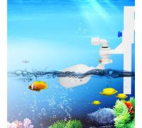 Zerodis Acrylic Automatic Water Valve Float Ball Aquarium Water Filler Device Double Suspension Design for RO Machine Bucket Fish Tank