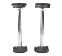 Zerodis Adjustable Telescopic Support Pole, 2Pcs Undermount Sink Support Cabinet Jack for Bathroom Vanity Furniture Sofa Installation