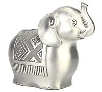 Zerodis Alloy Material Cute Elephant Shape Coin Bank, Attractive Saving Box for Kids, Develop Money Habit with Desktop Decoration