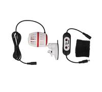 Zerodis Aquarium Wave Maker Circulation Pump, Fish Tank Powerhead Pump Convenient Control Low Noise Wave Making Aquarium Submersible for 60 to 150cm Fish Tank (White)