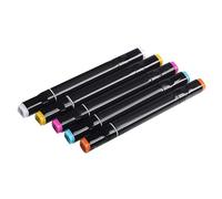 Zerodis Art Markers Dual Tip Colored Markers with Fine and Brush Points for Sketching and Drawing Activities Students Artists (60 Colors)