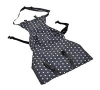 Zerodis Baby Safety Protection Safety Harness Washable Cloth Strap With Adjustable Shoulder Belt For Easy Toddler Feeding Anywhere Portable Baby High Chair (gray star)