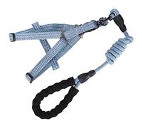 Zerodis Basic Halter Harnesses for Walking Running Training Outdoor Adventures Dog Collars Leashes (L (suitable for 15-45 pounds))