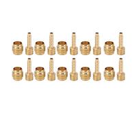 Zerodis Bicycles Spare Parts Head 10Set Small Durable Copper Alloy Bike Hydraulic Disc Brake Hose Insert High Hardness Temperature Corrosion Resistance with Perfect Match for MT2 Bicycle