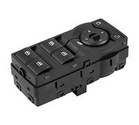 Zerodis Black Style Electric Window for the Master Switch with Red Lighting for Commodore VE - Premium Quality Replacement Part for Sedan Owners