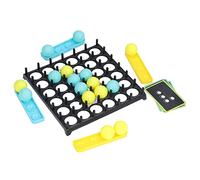 Zerodis Bouncing Ball Game 2 Player 9 Cards 16 Balls Parent Child Interactive Desktop Bouncing Ball Game for Kids Ages 3+ with Plastic Board