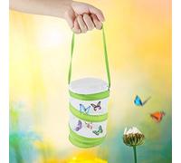 Zerodis Breeding Cage, Polyester Mesh Lightweight Portable Observation Cage 14x14x18cm for Butterflies and Caterpillars