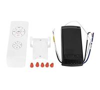 Zerodis Ceiling Fan Remote Control with Receiver Kit, 3 Adjustable Speeds, Ergonomic Grip Clear Labels Universal Replacement Controller with Beep Sound Setting for Celling Fan