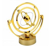 Zerodis Celestial Orbit Perpetual Motion Pendulum, Easy Assembly Battery Powered Continuous Motion Kinetic Art Physics Toys for Home Office Desk Decor