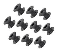 Zerodis Chess Leisure Sports Bearing Black Eco Friendly Plastic Threaded Structure No Screws Needed with Steel Ball for Table Soccer Game Replacement Accessory 10 Pair Table Football