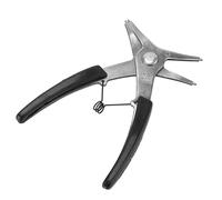 Zerodis Circlip Pliers, Tool Steel Dual Purpose Snap Ring Pliers for Internal External Rings 10mm to 40mm Use