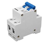 Zerodis Circuit Breaker Protector PA66 MCB Circuit Breaker 63A DC 500V 4000A Quick Tripping DIN Rail Switch for Solar PV Marine RV EV Distribution Systems
