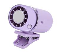 Zerodis Clip on Fan, 199 Speed Adjustable Handheld Turbo Fan 2000mAh Rechageable Portable Personal Air Circulator with Digital Display Quiet Operating for Outdoor Travel Camping