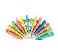 Zerodis Colorful Dough Pendant Swing for Games - Kauwschotbridge Sustainable for Cockatite Periquito - Wooden Material