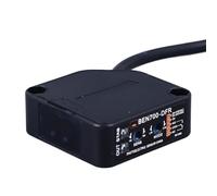 Zerodis Control Switches Indoor Wall Mounted Retroreflective Photoelectric Switch Proximity Sensor with 1.8m Cable and Reflector Panel for Automation Equipment and Industrial