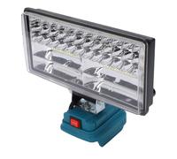 Zerodis Cordless LED Work Light 100W 100W LED Portable Floodlight 8000lm with USB Fast Charging for 18V Battery