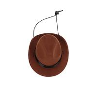 Zerodis Cowboy Cowboy Hat Funny Hat For Dogs Festival of Cats - Daily Sweet Company Club Small Animal Animal Costume, Polyester Material (Brown)