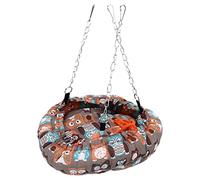 Zerodis Cozy Warm Cloth Bird Bed, Suspensible Hanging Hammock, Portable Foldable Pet for Parrots, Hamsters, Squirrels, Suitable for All Seasons